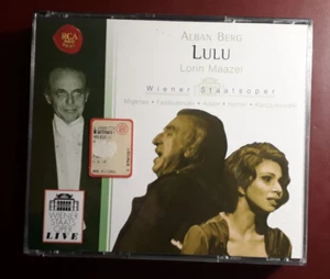 BERG, MAAZEL,MIGENES,FASSBAENDER- LULU *3 CD NEW NOT SEALED NUOVO NON SIGILLATO - Foto 1 di 2