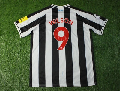 NEWCASTLE UNITED # 9 WILSON 2022-2023 FOOTBALL SHIRT JERSEY HOME CASTORE SIZE XL - Image 1 of 4