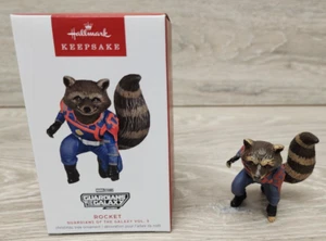 Hallmark Keepsake Adorno de Navidad Guardianes de la Galaxia Cohete 2023 LEER - Imagen 1 de 13