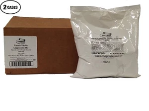 MEZCLA DE CAPUCHINO DE VAINILLA FRANCESA 12 BOLSAS/2 LIBRAS CADA UNA DE FARMER BROS (superior) - Imagen 1 de 7