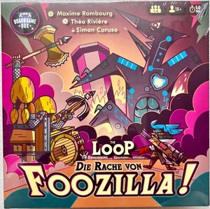 The Loop Revenge of Foozilla! Board Game Box Family Game Puzzle Game - Picture 1 of 12
