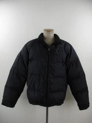 Men's LT Eddie Bauer EB700 700 Goose Down Black Puffer Jacket Quilted Winter Ski - Image 1 of 4