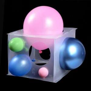 Balloon Sizer Ball Measurement Box Tool Holes Cube Wedding Birthday Decoration - Picture 1 of 7