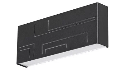 Rabalux 8873 Außenwandleuchte Maribor, 12W, 4000K, 780lm, schwarz-weiß, neutralw - Bild 1 von 4