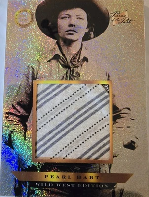 2025 Pieces of the Past Wild West Pearl Hart #748 MULTICOLORED RELIC 1/1 - Image 1 of 4