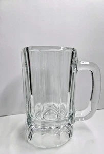 Libbey Heidelberg 16 oz Heavy Glass Beer Mug Paneled 5.5" Tall - Picture 1 of 4