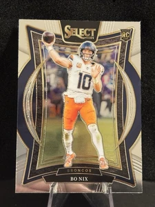 2024 Panini Select Football Bo Nix Concourse Level Broncos RC QB Base #30 - Picture 1 of 1
