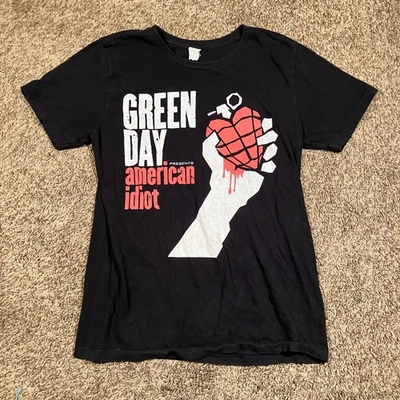 Camiseta de concierto Green Day 2010 American Idiot Tour para hombre talla UNKNOWN Foto 1 de 4