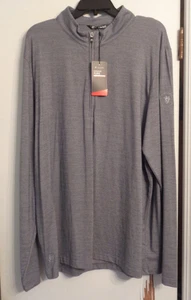 Travis Mathew Havasu Gray 1/4 zip Pullover XXL Inverness C.C. NWT - Picture 1 of 2