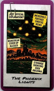 2025 Zendecks Conspiracies & Mysteries art card PHEONIX LIGHTS Free Ship - Picture 1 of 2