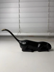 LOET VANDERVEEN Black Panther Classic  Bronze Sculpture Limited Edition - Picture 1 of 3