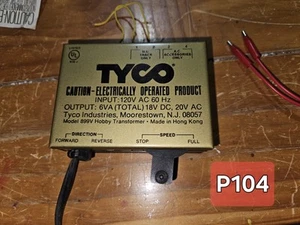 TYCO HO GUAGE TRANSFORMER, DC TESTED GOOD - Picture 1 of 2