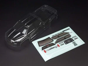 1/10 Clear Body with Decals: Big Rock Crew CAB 4X4 BLX, ARA402284, Small, Clear - Picture 1 of 1