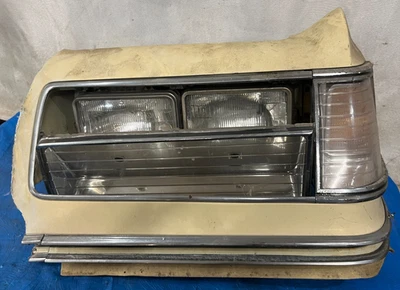 Dodge Magnum XE 1978-79 conjunto de faros izquierdo para conductor moldura señal de puerta LH FX1 Foto 1 de 4