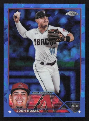 2023 Topps Chrome Sapphire Edition Josh Rojas #60 Card - Image 1 of 2