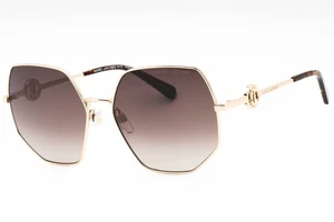 MARC JACOBS MARC 730/S 06J HA Sunglasses Gold Havana Frame Brown Lenses 59mm - Picture 1 of 4