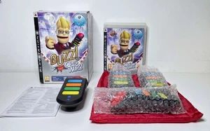 Jeu PS3 Buzz Quiz World + 4 Buzzers - Playstation 3 - Sans USB - Foto 1 di 6