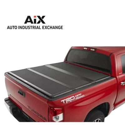 Cubierta de cama rígida plegable OEM para Toyota PK3B1-34H8H se adapta a Tundra 2016-2021 Foto 1 de 4