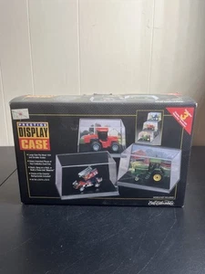 Vintage Set of 3 Ertl Prestige Display Cases 1/64 with Bleacher Stand- Open Box - Picture 1 of 6