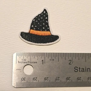 WITCH HAT WITCHCRAFT WITCHES P49 SPELL PSYCHIC FORTUNE TELLER PATCH SPIDERWEB 🕸 - Bild 1 von 2