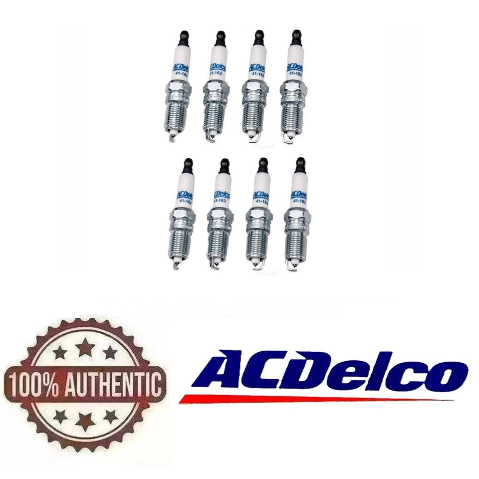 8件装通用德科41-162铱火花塞19417055 — 第 1/1 张图片