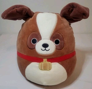 Squishmallows Sassafras The Saint Bernard Dog 8" Plush Stuffed Animal Pre-owned - Picture 1 of 7