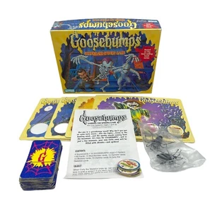 Vintage Goosebumps Shrieks and Spiders Board Game 1995 Incomplete - Picture 1 of 5