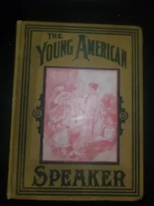 YOUNG AMERICAN SPEAKER BOOK CHILDRENS 1903 UNCLE SAM L.G.Stahl. - Picture 1 of 11
