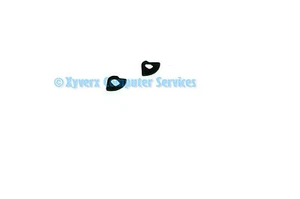 A1370 EMC 2471 OEM APPLE OBERES GEHÄUSE SCHARNIER GUMMI ABDECKUNG KIT (2) A1370 EMC 2471 - Bild 1 von 2