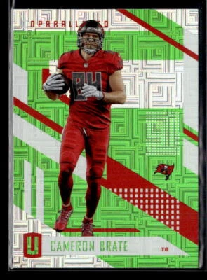 Cameron Brate - 2017 Panini Unparalleled Lime Green #156 Tampa Bay Buccaneers - Image 1 of 2