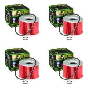 4 x Hiflo Filtro HF401 Premium Oil Filter fit Honda CB1000 C Custom 83 - Picture 1 of 3