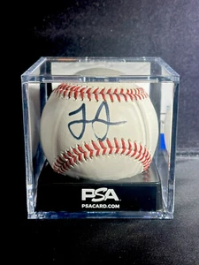 Termarr Johnson Signed Baseball PSA/DNA Certified In PSA Holder #AN11942 - Picture 1 of 3
