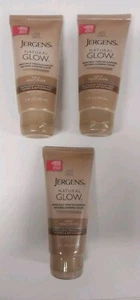 Jergens Natural Glow Daily Moisturizer Fair To Medium Travel Size 2oz Lot of 3 - Picture 1 of 2