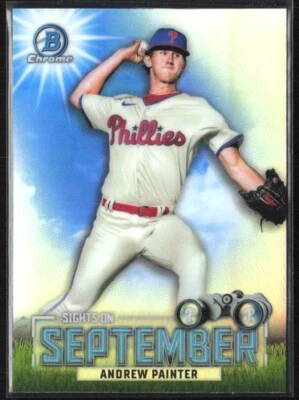 2023 Bowman Chrome #SOS-16 Andrew Painter Sights On September - Image 1 of 2
