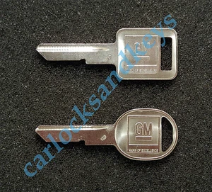 Buick Cadillac Chevy Oldsmobile Pontiac B48 B49 OEM Key Blanks Blank - A/B Keys - Picture 1 of 3