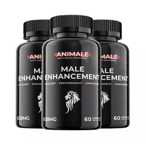 3 PACKS Animale - Animal Male  Dietary Supplement 180 Capsules - Picture 1 of 2