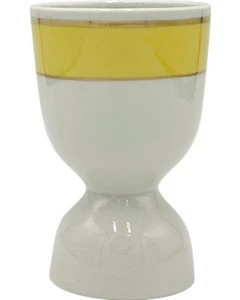 Vintage The Carlyle Hotel NYC Egg Cup Yellow New York City - Picture 1 of 12
