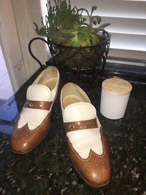 Vintage Florsheim wingtip loafers - Image 1 of 4