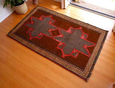 Alfombra Oushak Alfombra Hecha a Mano Alfombra de Lana Alfombra Turca, Alfombra ROSA 3 x 5 pies aprox Foto 1 de 4