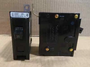 LOTE DE 2 INTERRUPTORES AUTOMÁTICOS EATON CUTLER HAMMER BAB1020 1 POLO 20 AMP 120V - Imagen 1 de 1