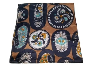 Shawl Scarf Wrap Size 14"x 57" Womens Paisley Acetate By THERESE AHRENS - Picture 1 of 2