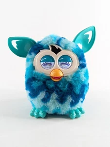 Hasbro Furby Boom Blue Aqua WAVES Interactive Talking Figure 2012 * Tested Video - Picture 1 of 6