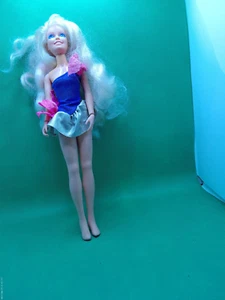 Jem Jerrica doll Mattel 1985 blonde pink hair rocker - Picture 1 of 6