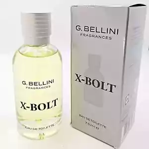 G Bellini X-Bolt For Men Eau de Toilette Profumo Spray 75ml edp Jumbo Size Re... - Foto 1 di 2