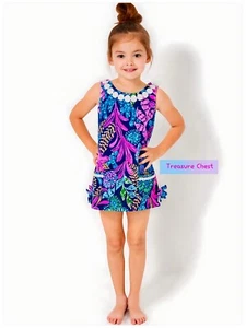 Lilly Pulitzer NWT Little Lilly Knit Shift Calypso Coast $58 Size XS,L,XL - Picture 1 of 24