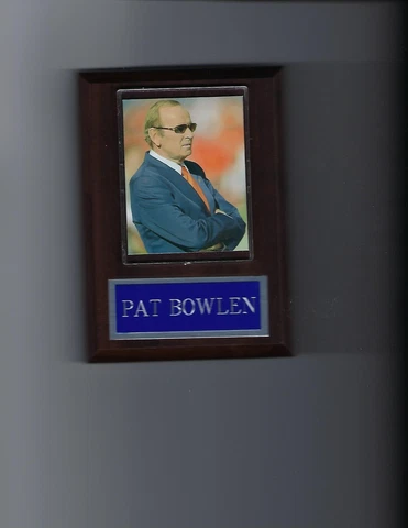PAT BOWLEN PLAQUE DENVER BRONCOS FOOTBALL NFL Cover
