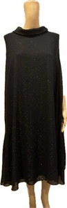 Jessica Howard Midikleid Übergröße schwarz ärmellos Gr. 20W - Bild 1 von 6