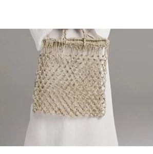Strohtasche - nagelneu mit Etikett - Bild 1 von 2