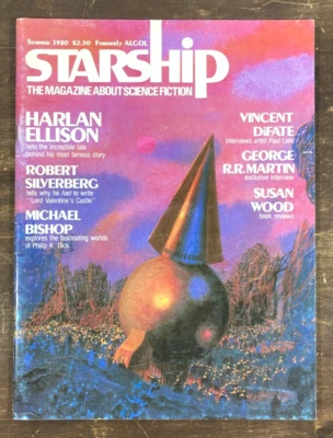 Starship Algol Science Fiction Magazine Summer 1980 George R.R. Martin Interview - Image 1 of 4
