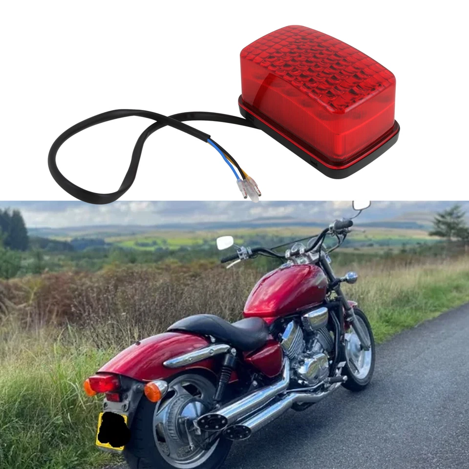 26LEDs Tail Light Assembly Red Running DRL Brake Light For Honda Magna VF750C - Image 1 of 4